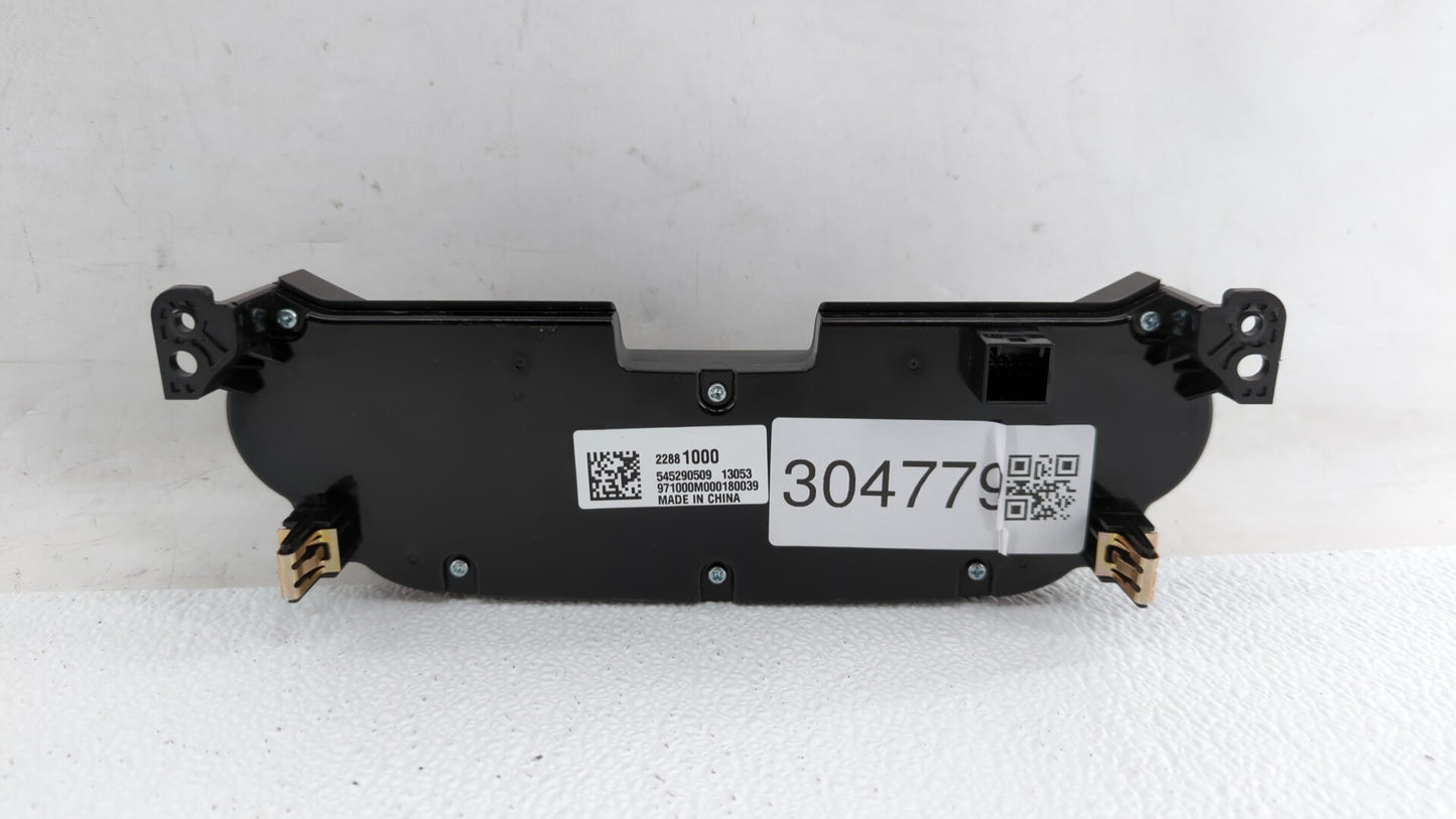 2013-2013 Chevrolet Malibu Radio Control Panel - Oemusedautoparts1.com