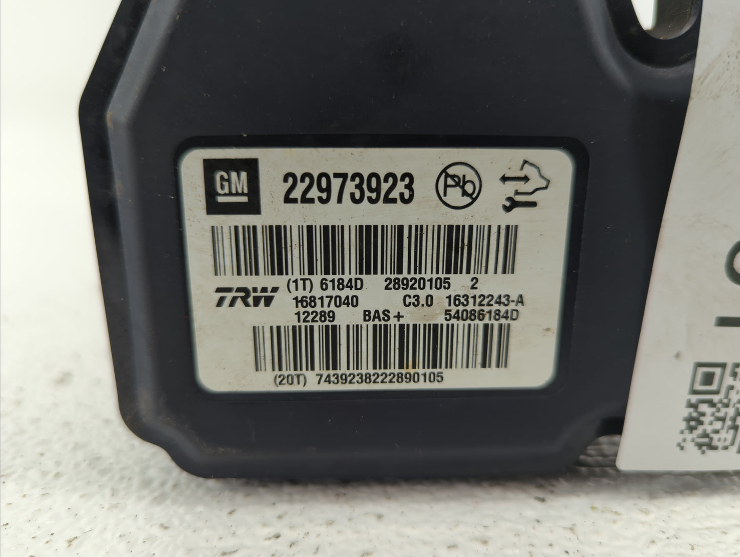 2013-2016 Chevrolet Malibu ABS Pump Control Module Replacement P/N:22863598 22973923, 22815252 Fits Fits 2012 2013 2014 2015
