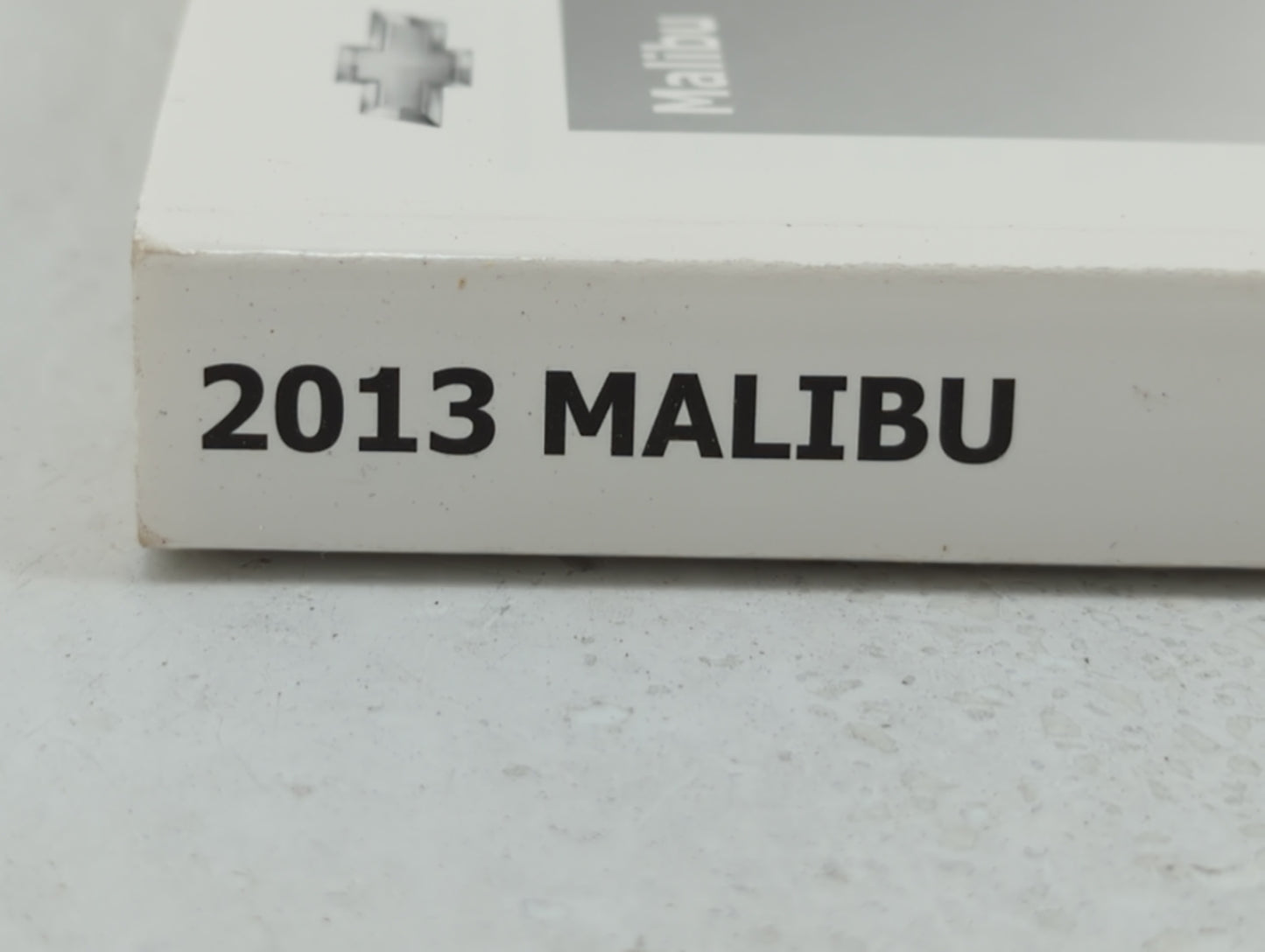 2013 Chevrolet Malibu Owners Manual Book Guide OEM Used Auto Parts - Oemusedautoparts1.com