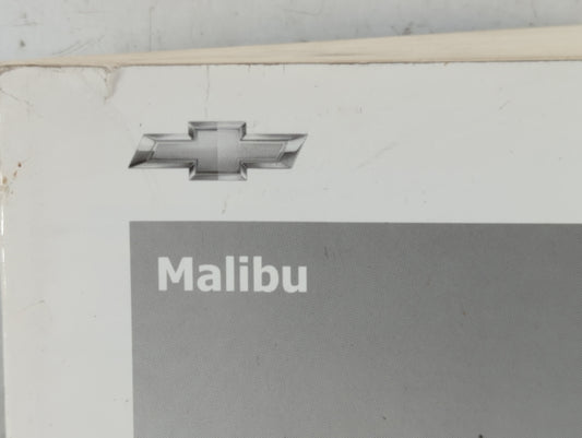 2013 Chevrolet Malibu Owners Manual Book Guide P/N:22941188 C OEM Used Auto Parts