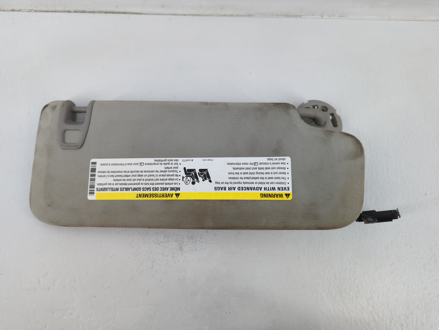 2013-2016 Chevrolet Malibu Sun Visor Shade Replacement Driver Left Mirror Fits Fits 2013 2014 2015 2016 OEM Used Auto Parts