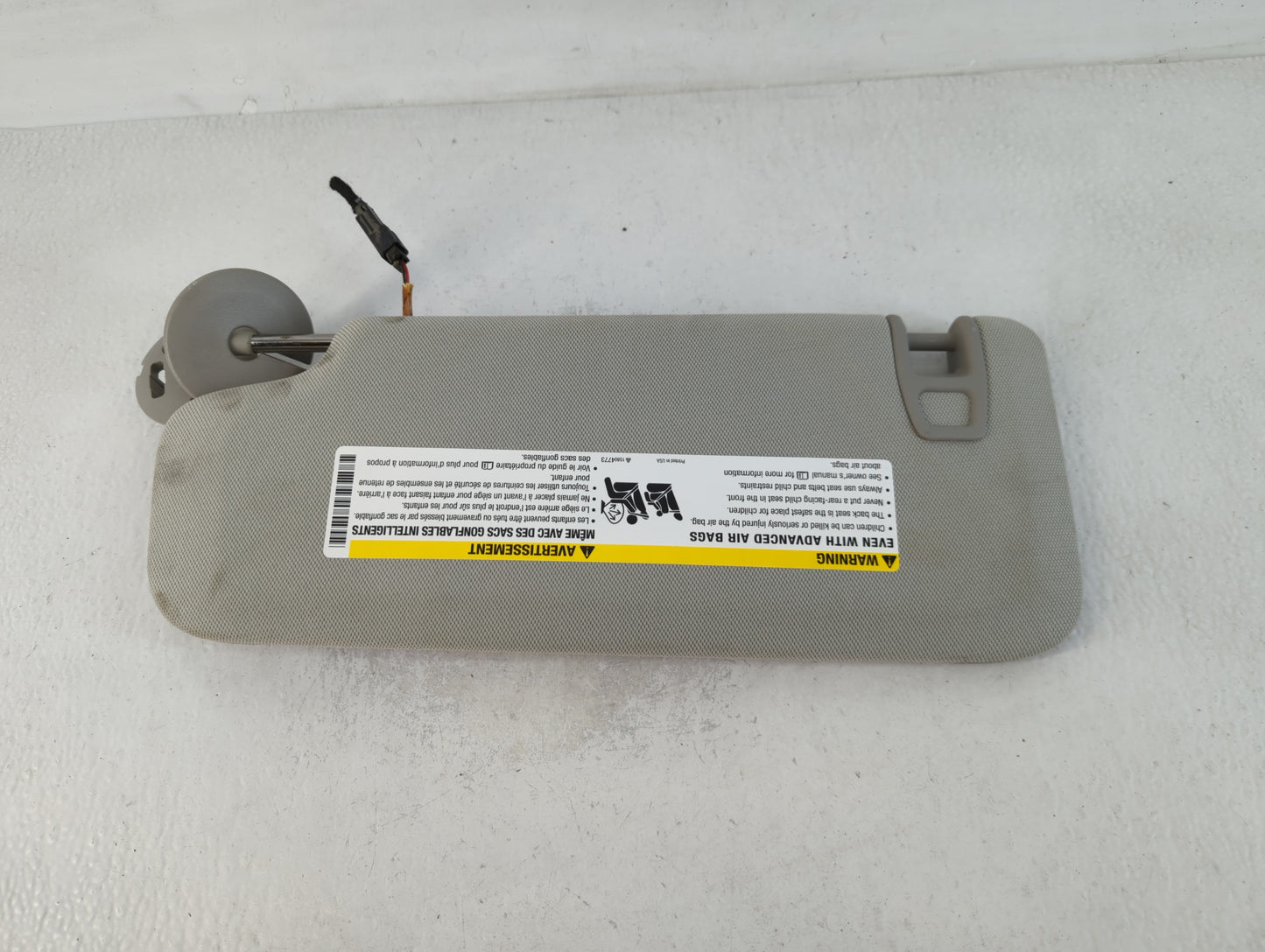 2013-2016 Chevrolet Malibu Sun Visor Shade Replacement Passenger Right Mirror Fits Fits 2013 2014 2015 2016 OEM Used Auto Pa