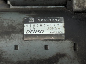 2013-2021 Chevrolet Malibu Car Starter Motor Solenoid OEM P/N:438000-1270 12657797 Fits OEM Used Auto Parts
