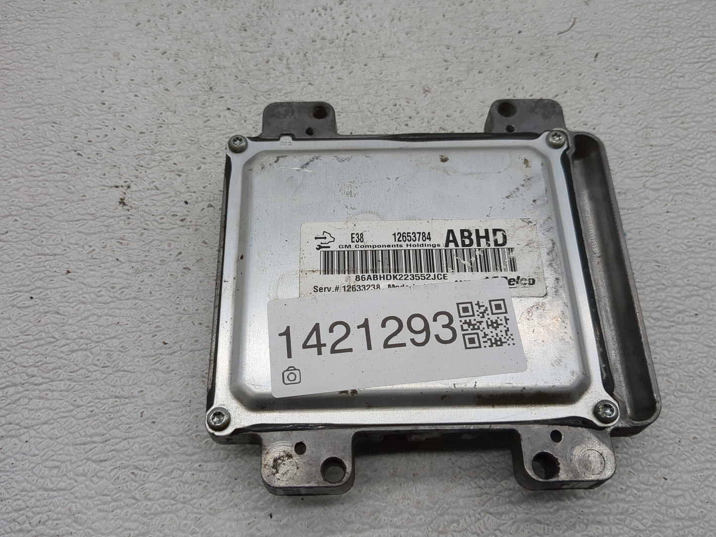 2010-2013 Chevrolet Silverado 1500 PCM Engine Control Computer ECU ECM PCU OEM P/N:12653784 12633238 Fits OEM Used Auto Part
