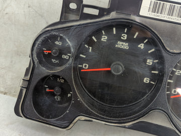 2008-2009 Chevrolet Silverado 2500 Instrument Cluster Speedometer Gauges P/N:22838399 28330570 Miles: Fits OEM Used Auto Parts