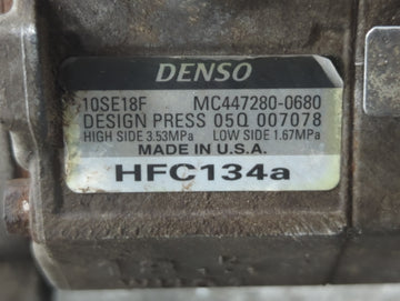Chevrolet Silverado 2500 Air Conditioning A/c Ac Compressor Oem