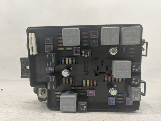 2012-2013 Chevrolet Sonic Fusebox Fuse Box Panel Relay Module Fits Fits 2012 2013 OEM Used Auto Parts