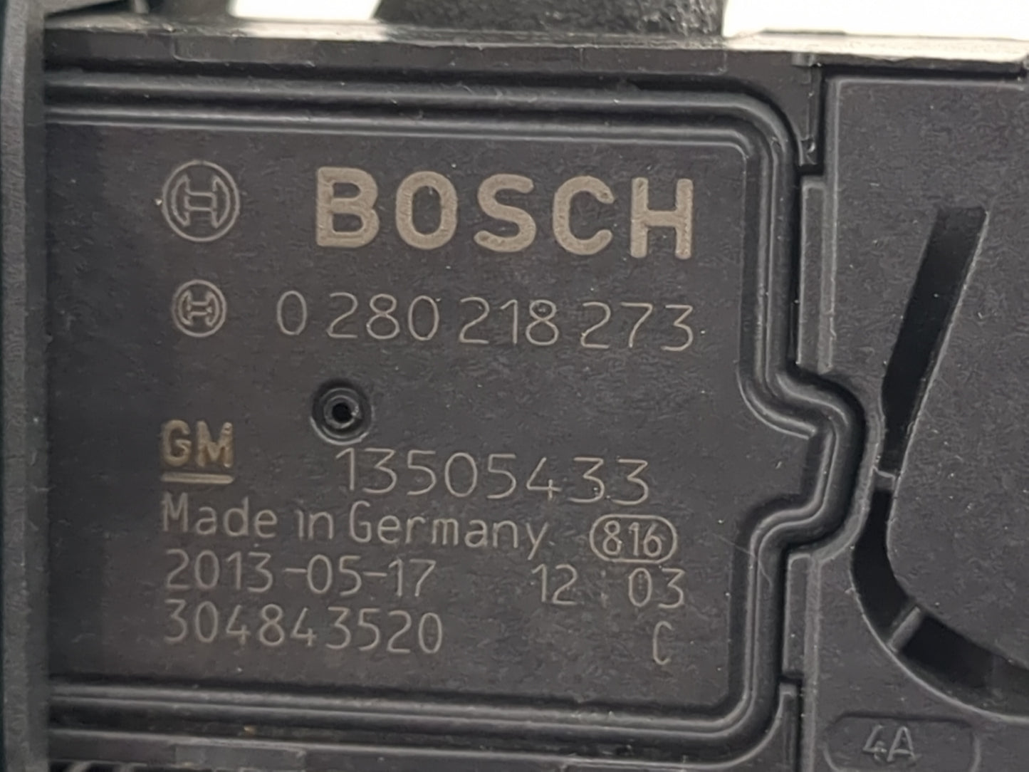 2012-2019 Chevrolet Sonic Mass Air Flow Meter Maf 1485819 - Oemusedautoparts1.com