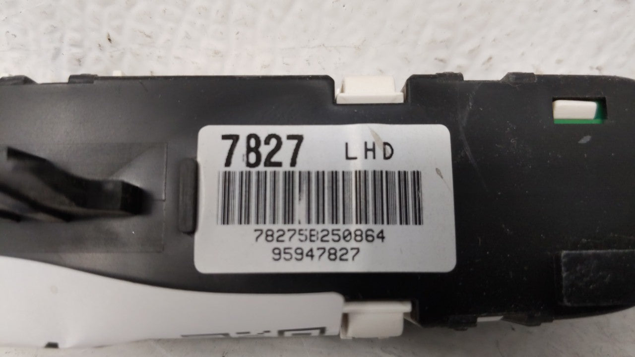 2013 Chevrolet Spark Climate Control Module Temperature AC/Heater Replacement P/N:95947827 Fits OEM Used Auto Parts - Oemuse