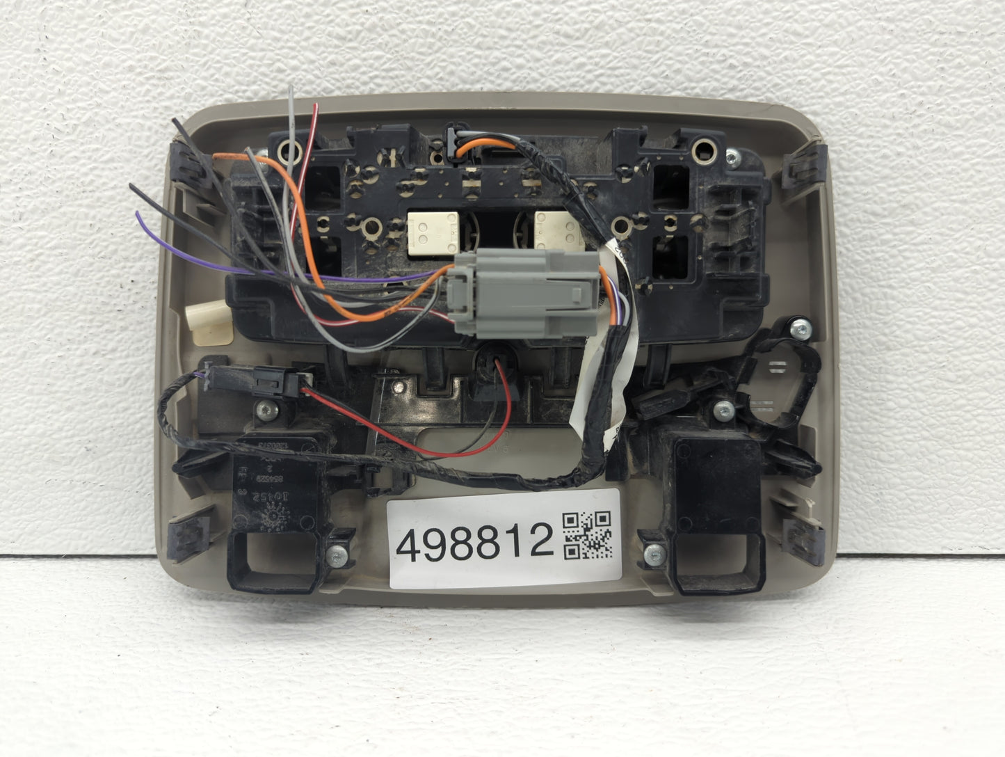 Chevrolet Traverse Overhead Roof Console Grey - Oemusedautoparts1.com