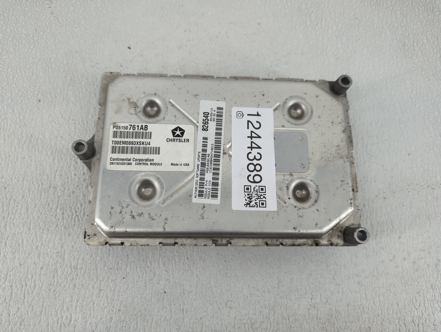 2013 Chrysler 200 PCM Engine Control Computer ECU ECM PCU OEM P/N:P05150761AB Fits OEM Used Auto Parts - Oemusedautoparts1.c