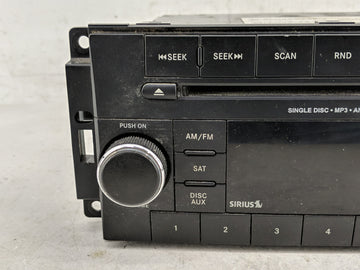 2013-2014 Chrysler 200 Radio AM FM Cd Player Receiver Replacement P/N:P05091163AC Fits Fits 2013 2014 OEM Used Auto Parts