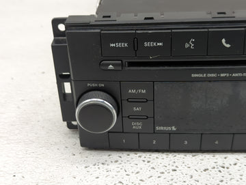 2013-2014 Chrysler 200 Radio AM FM Cd Player Receiver Replacement P/N:P05091197AB Fits Fits 2013 2014 2015 2016 2017 OEM Used Auto Parts