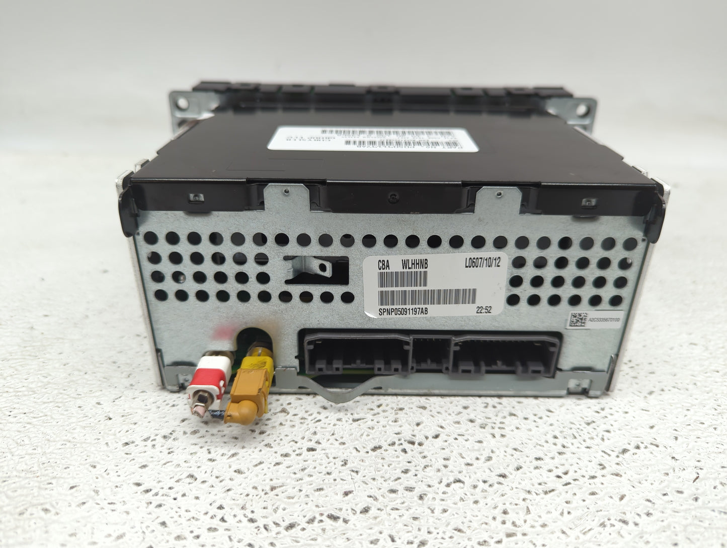 2013-2014 Chrysler 200 Radio AM FM Cd Player Receiver Replacement P/N:P05091197AB Fits Fits 2013 2014 2015 2016 2017 OEM Use