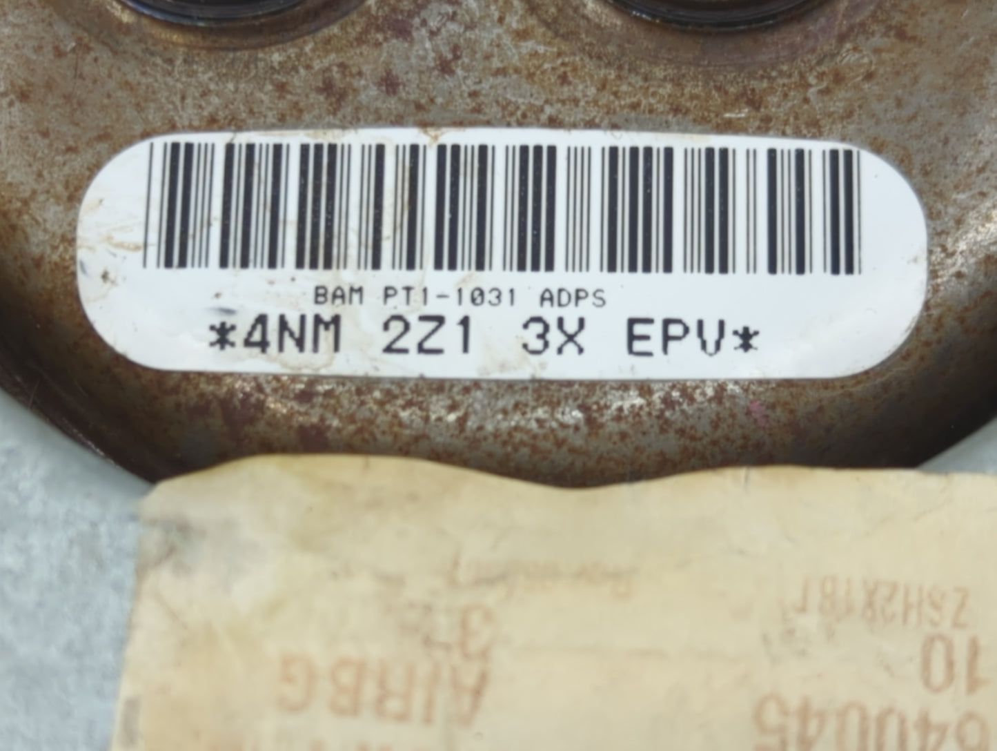 2011-2014 Chrysler 200 Air Bag Driver Left Steering Wheel Mounted P/N:BAM-PT1-1031 4NM 2ZI 3X EPV Fits Fits 2011 2012 2013 2