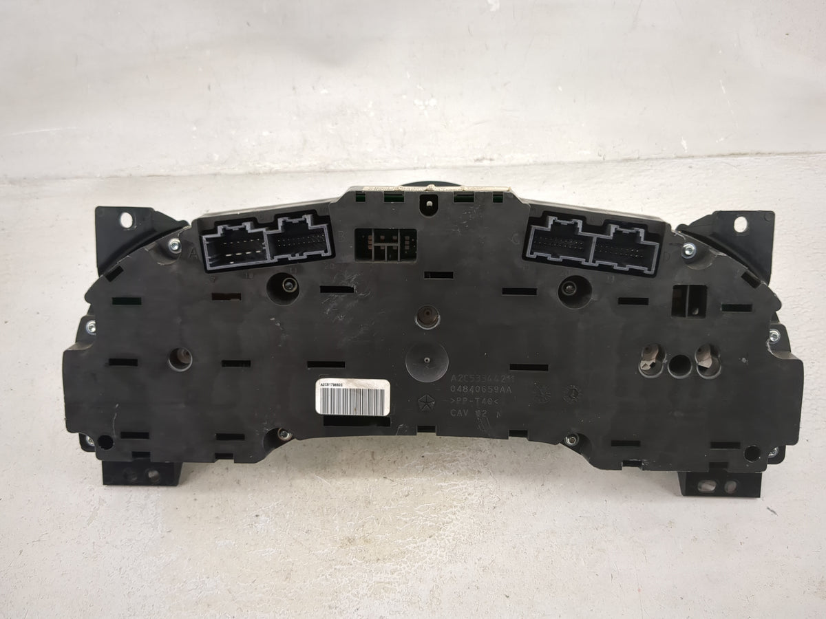 2011-2014 Chrysler 200 Instrument Cluster Speedometer Gauges P/N:P56046514AH A2C53344211 Miles: Fits Fits 2011 2012 2013 201