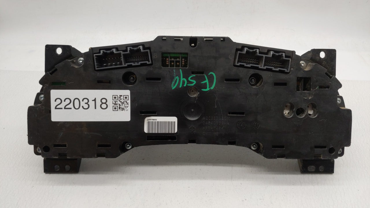 2011-2014 Chrysler 200 Instrument Cluster Speedometer Gauges P/N:P56046514AE P56046512AH Fits Fits 2011 2012 2013 2014 OEM U