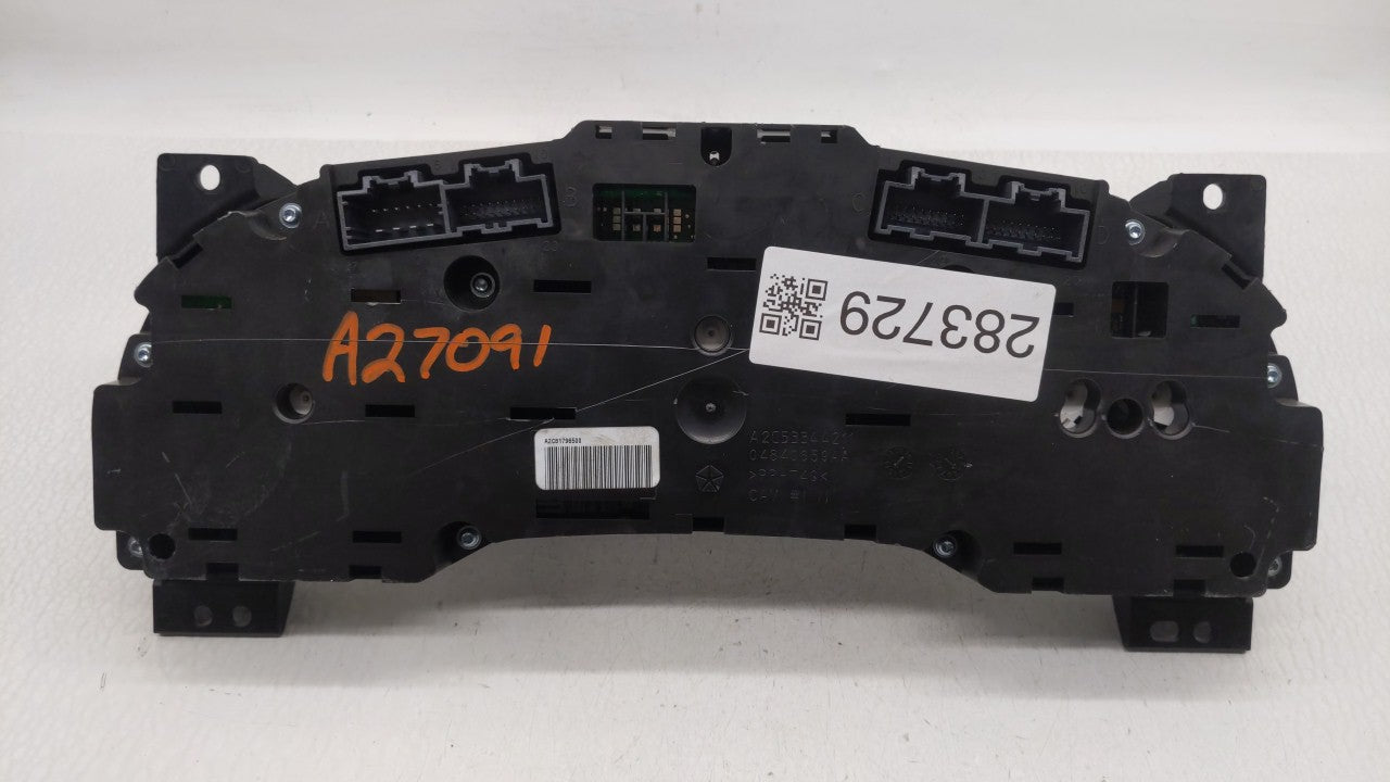 2011-2014 Chrysler 200 Instrument Cluster Speedometer Gauges P/N:P56046514AE P56046911AC, 0484659AA Fits Fits 2011 2012 2013