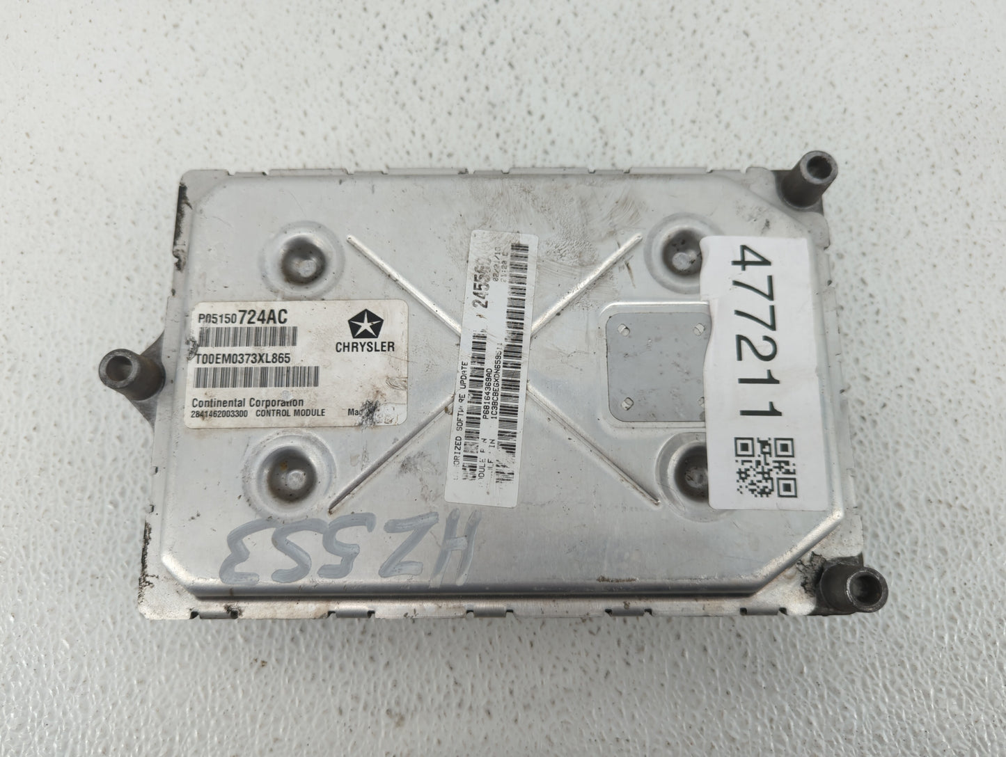 2013 Chrysler 200 PCM Engine Control Computer ECU ECM PCU OEM P/N:P05150724AC P68164370AE, P051507603AB, P68164370AD Fits OE