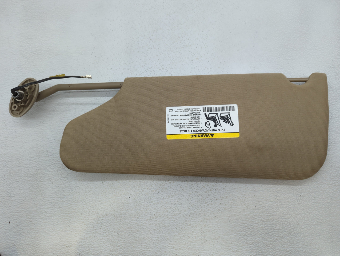 2011-2014 Chrysler 200 Sun Visor Shade Replacement Passenger Right Mirror Fits Fits 2011 2012 2013 2014 OEM Used Auto Parts