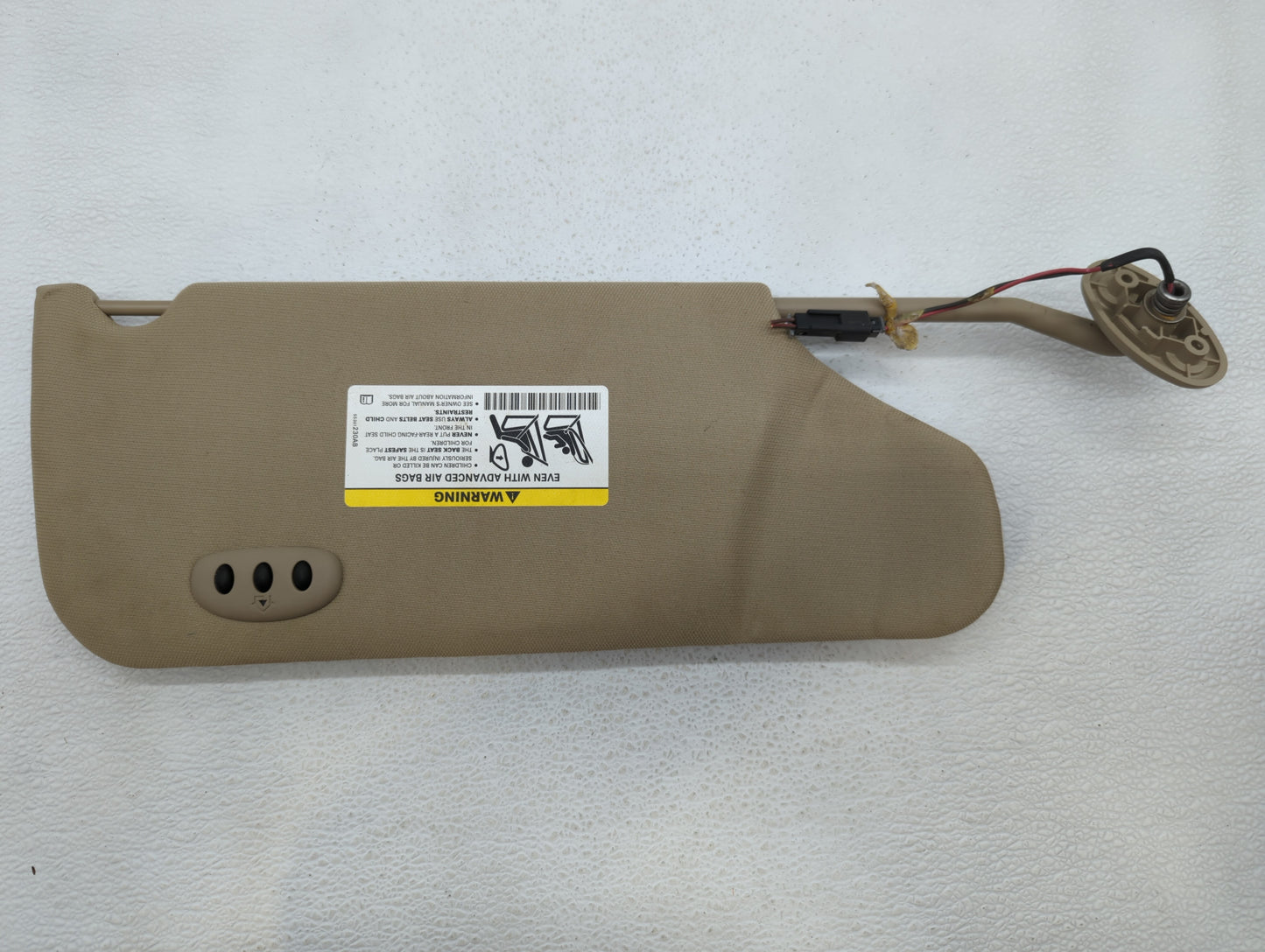 2011-2014 Chrysler 200 Sun Visor Shade Replacement Driver Left Mirror Fits Fits 2011 2012 2013 2014 OEM Used Auto Parts - Oe