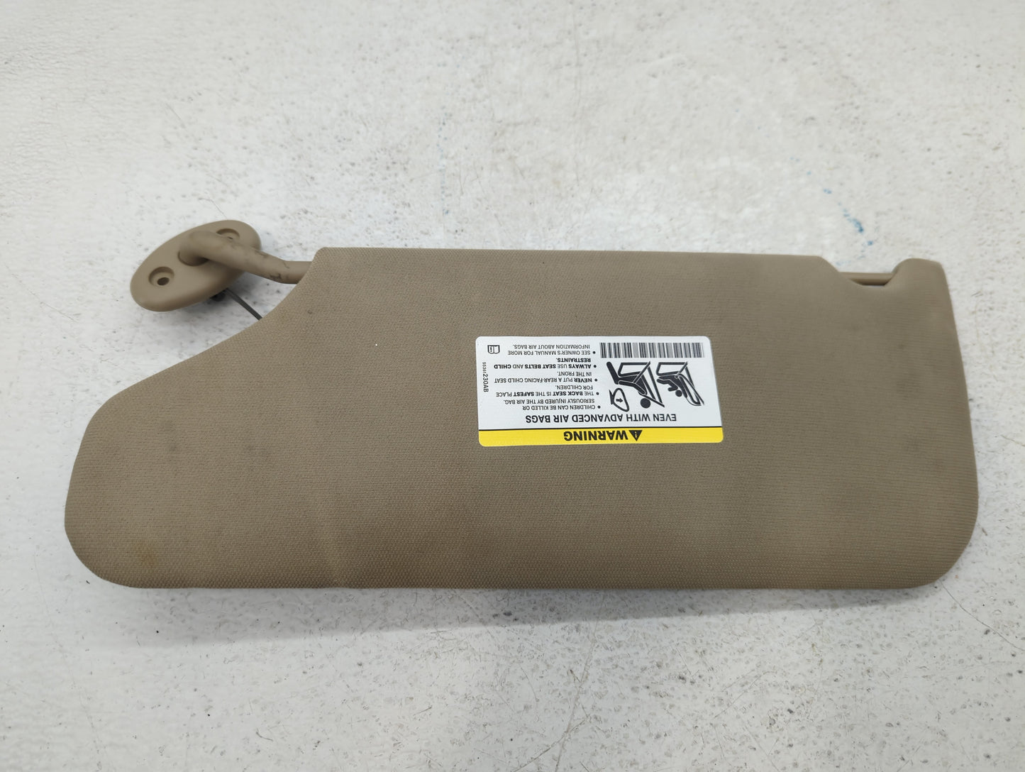 2011-2014 Chrysler 200 Sun Visor Shade Replacement Passenger Right Mirror Fits Fits 2011 2012 2013 2014 OEM Used Auto Parts