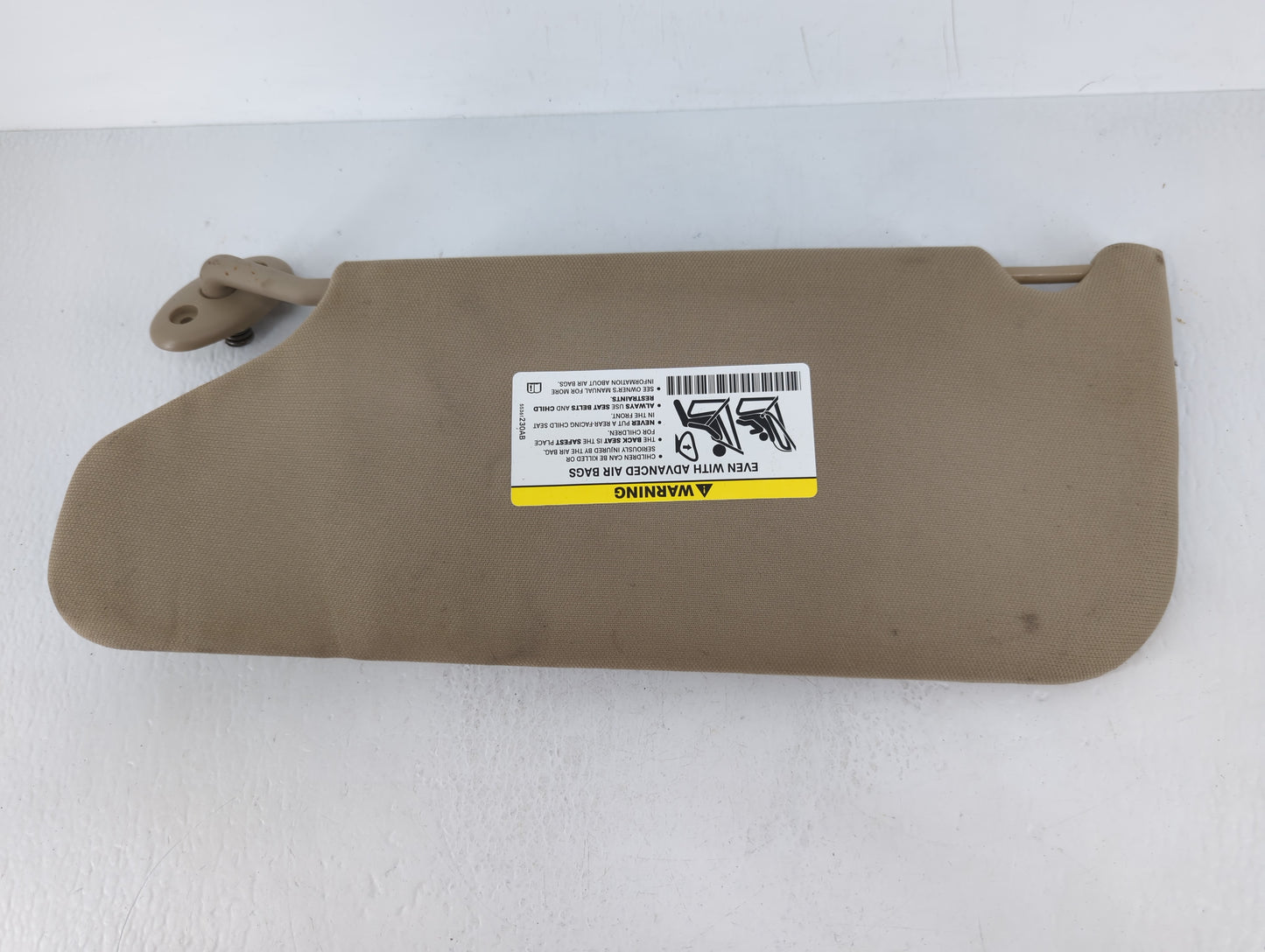 2011-2014 Chrysler 200 Sun Visor Shade Replacement Passenger Right Mirror Fits Fits 2011 2012 2013 2014 OEM Used Auto Parts