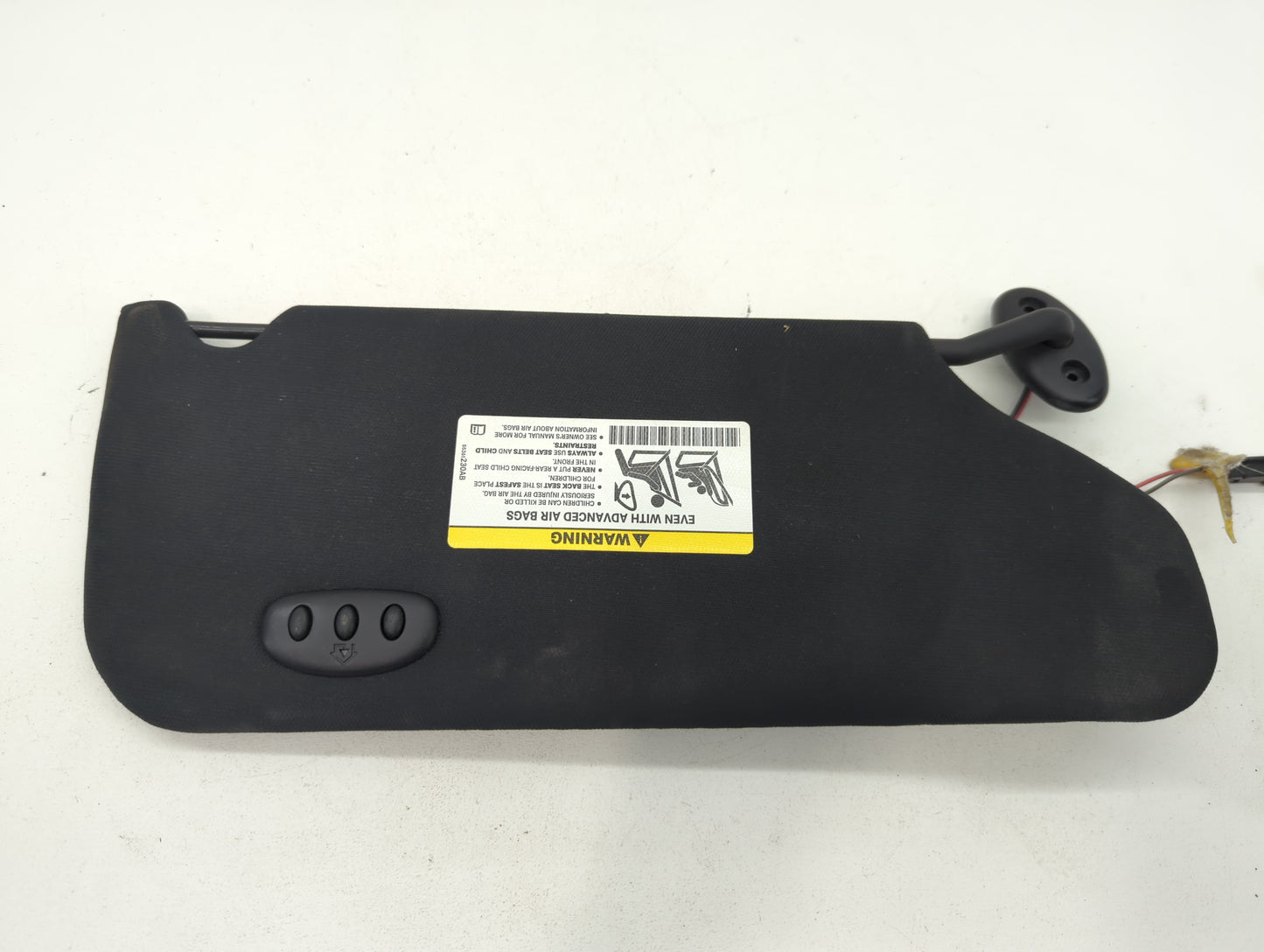 2011-2014 Chrysler 200 Sun Visor Shade Replacement Driver Left Mirror Fits Fits 2011 2012 2013 2014 OEM Used Auto Parts - Oe