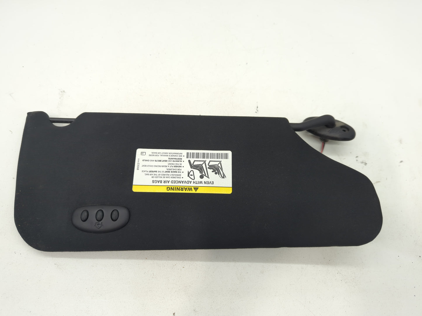 2011-2014 Chrysler 200 Sun Visor Shade Replacement Driver Left Mirror Fits Fits 2011 2012 2013 2014 OEM Used Auto Parts - Oe