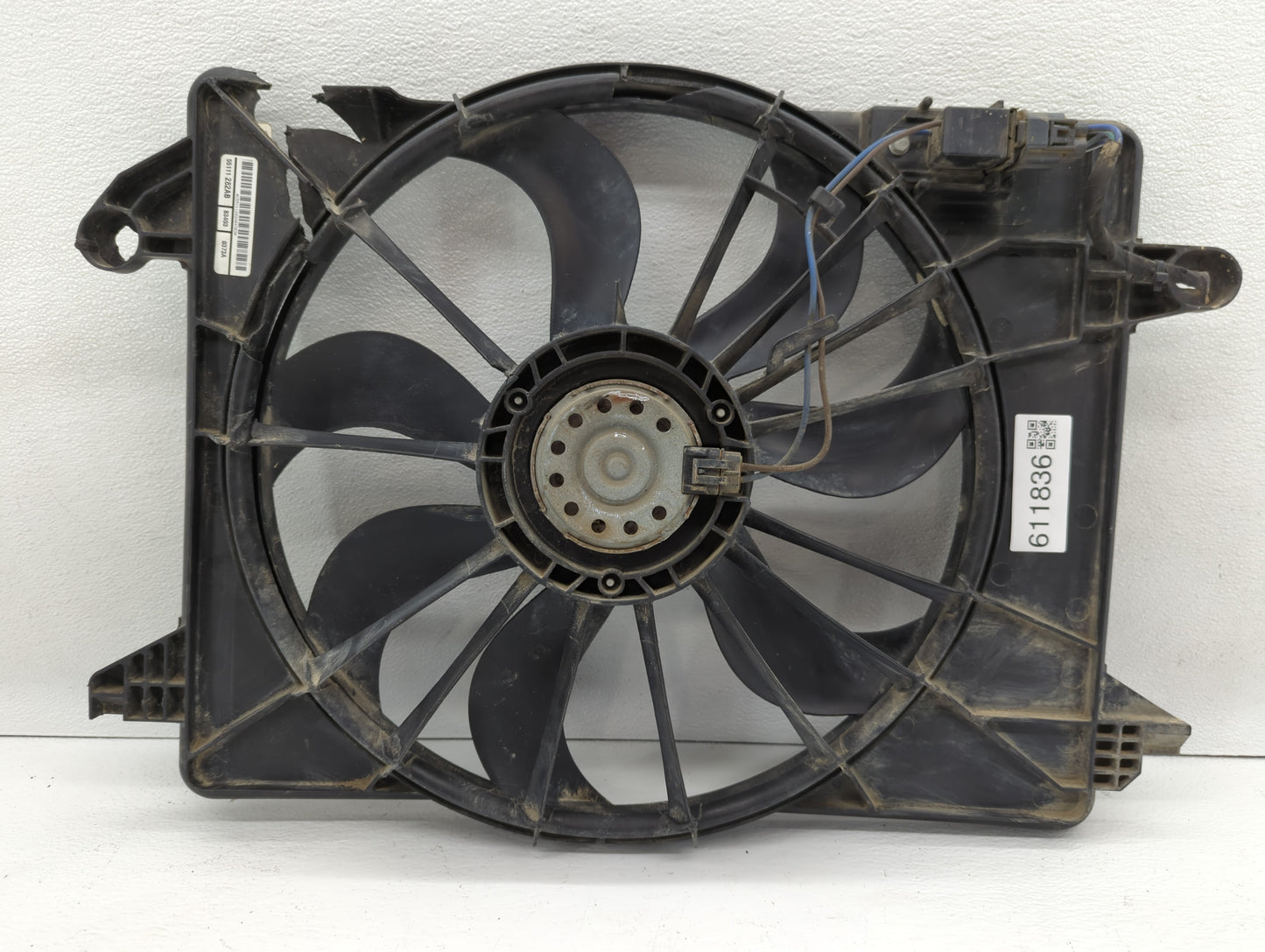 2011-2022 Chrysler 300 Left Radiator Fan Motor Assembly - Oemusedautoparts1.com
