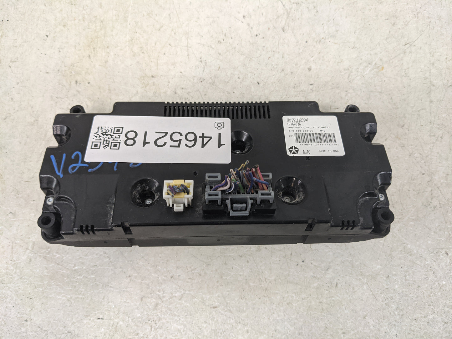 2011-2016 Chrysler Town & Country Climate Control Module Temperature AC/Heater Replacement P/N:55111236AF Fits OEM Used Auto