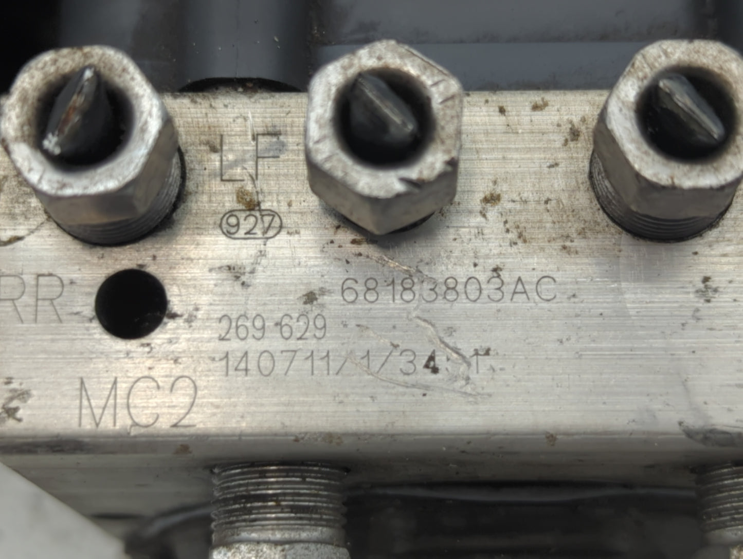 2013 Chrysler Town & Country ABS Pump Control Module Replacement P/N:P68183803AC P68183803AB Fits OEM Used Auto Parts - Oemu