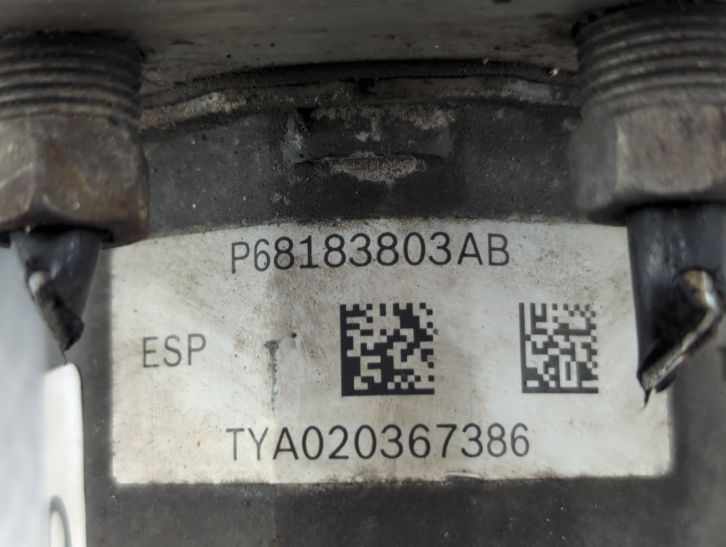 2013 Chrysler Town & Country ABS Pump Control Module Replacement P/N:P68183803AB Fits OEM Used Auto Parts - Oemusedautoparts