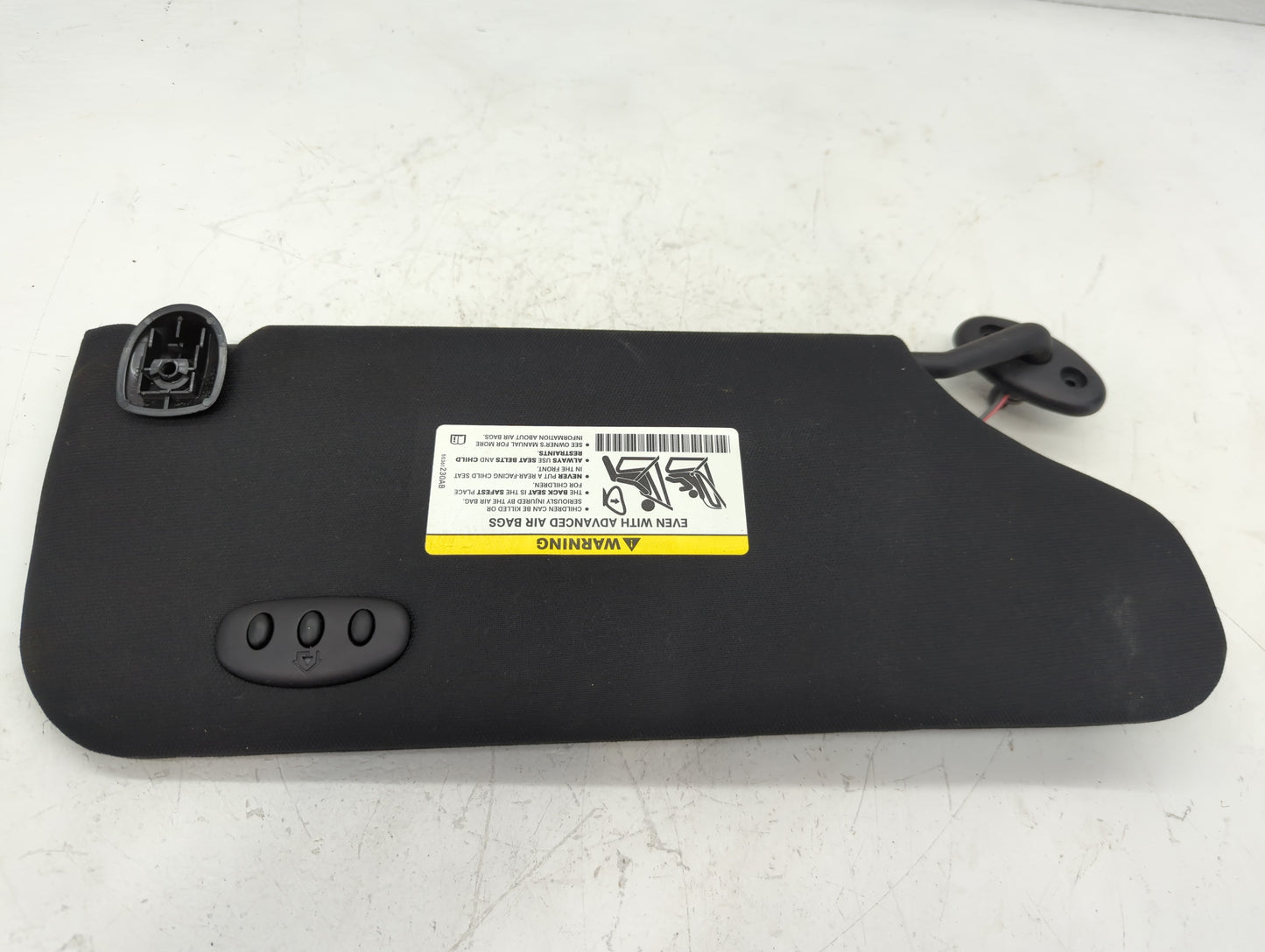 2011-2014 Dodge Avenger Sun Visor Shade Replacement Driver Left Mirror Fits Fits 2011 2012 2013 2014 OEM Used Auto Parts - O