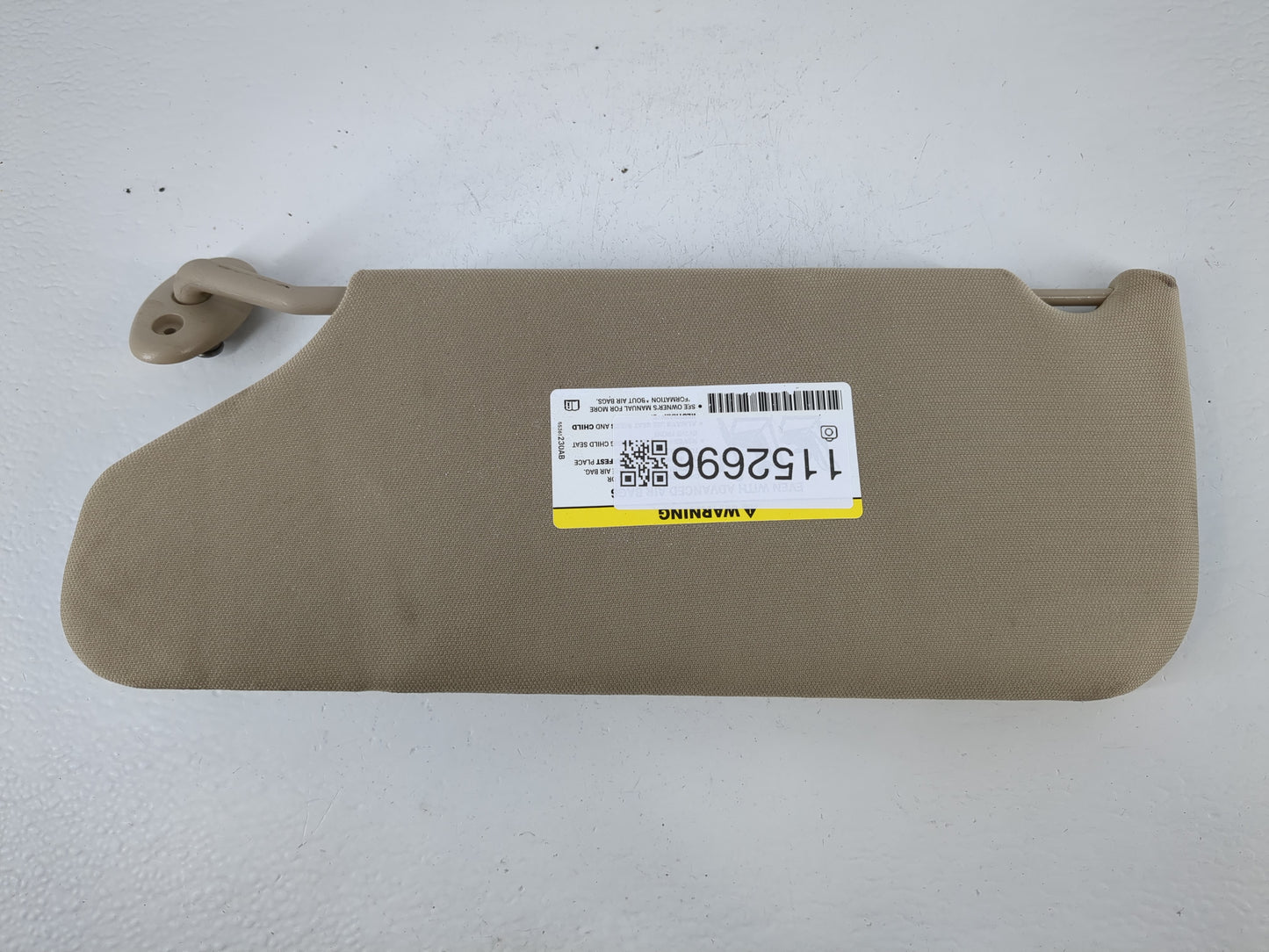 2011-2014 Dodge Avenger Sun Visor Shade Replacement Passenger Right Mirror Fits Fits 2011 2012 2013 2014 OEM Used Auto Parts