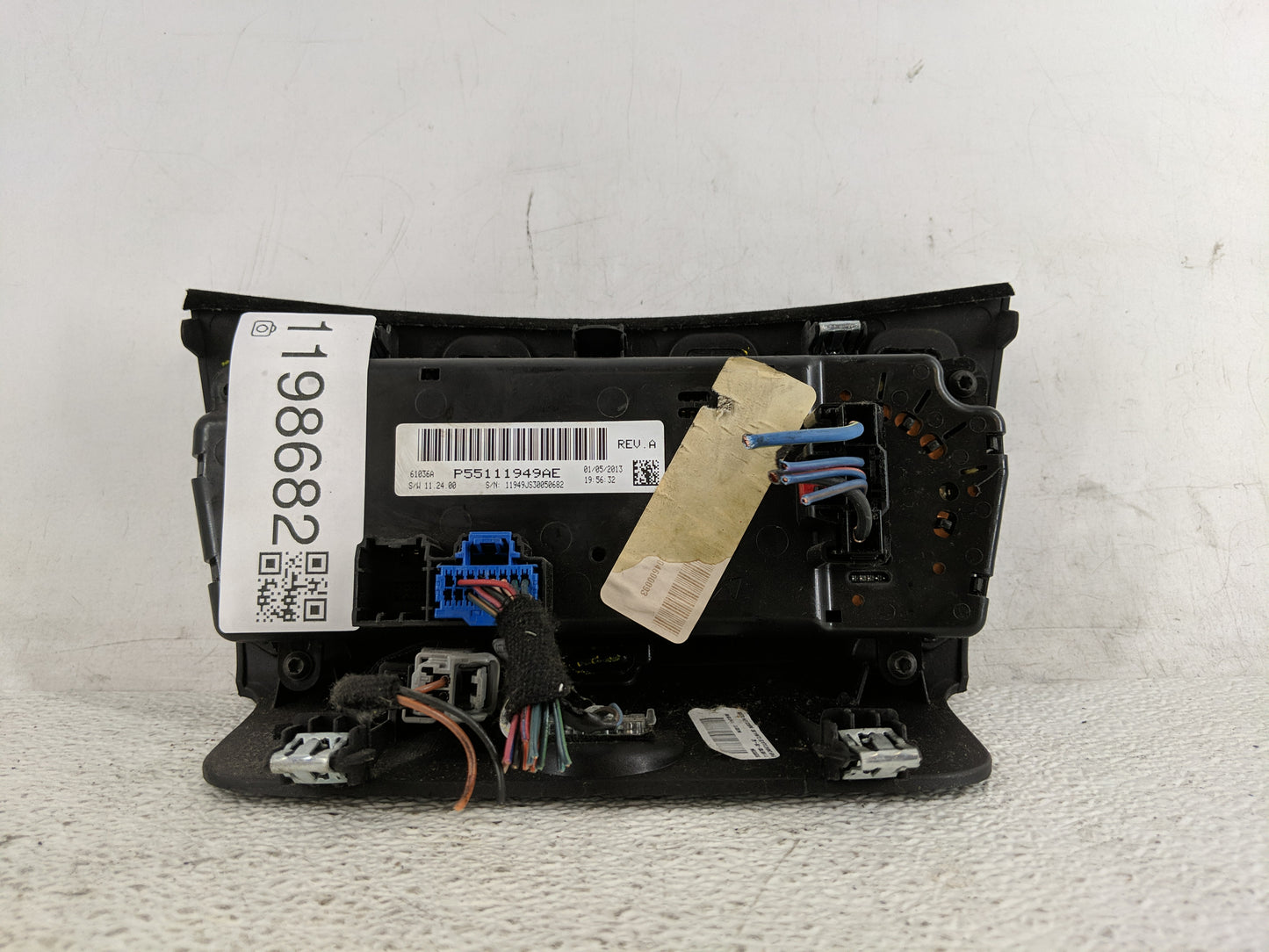 2010-2014 Dodge Avenger Climate Control Module Temperature AC/Heater Replacement P/N:1119676X-06-AC 22832713 Fits OEM Used A