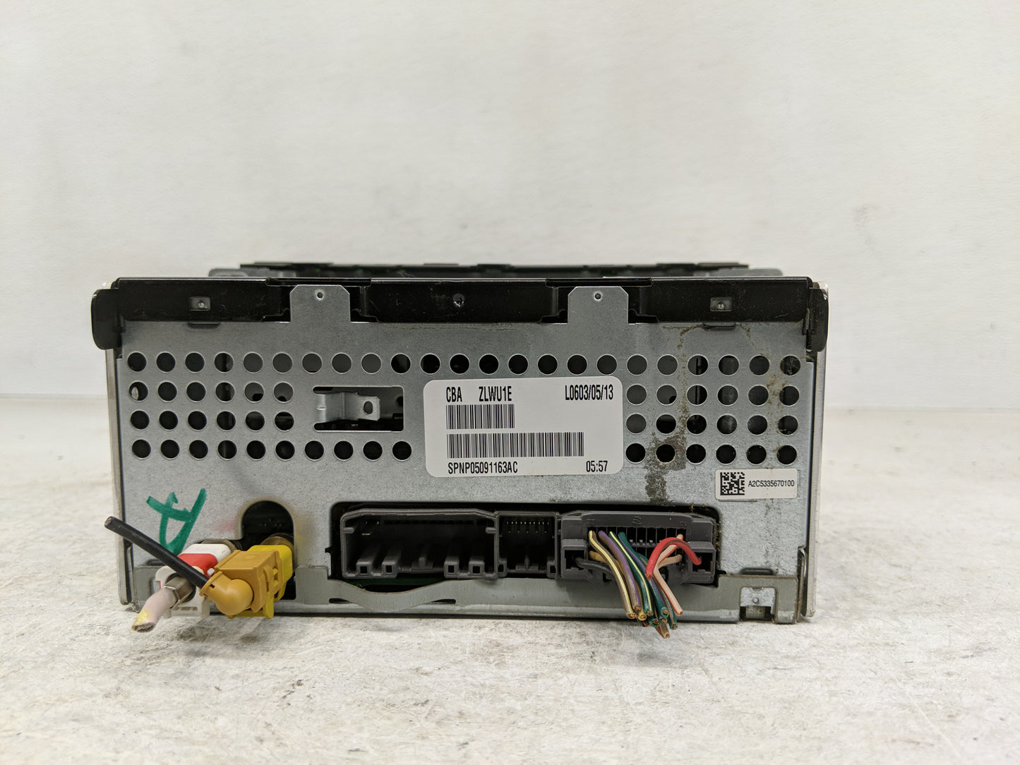 2013-2014 Dodge Avenger Radio AM FM Cd Player Receiver Replacement P/N:P05091163AC Fits Fits 2013 2014 2015 2016 2017 OEM Us