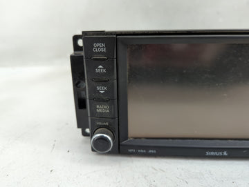 2013 Dodge Avenger Radio AM FM Cd Player Receiver Replacement P/N:P68092001AE P05091656AE Fits OEM Used Auto Parts