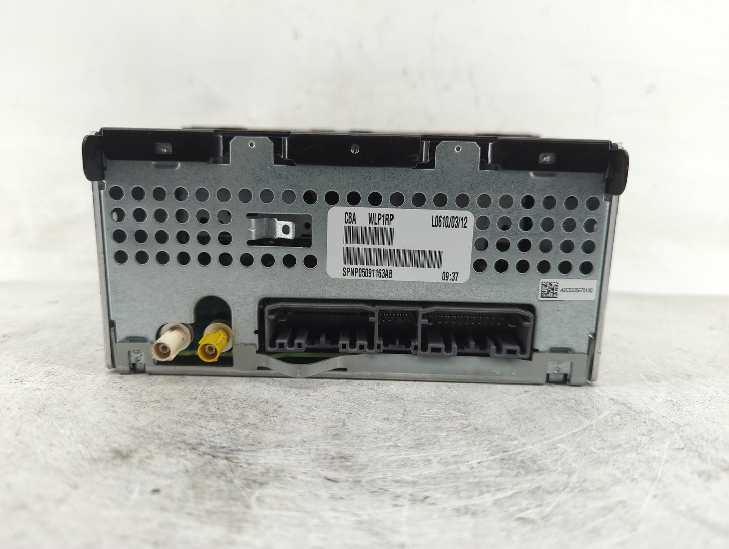 2013-2014 Dodge Avenger Radio AM FM Cd Player Receiver Replacement P/N:P05091163AB Fits Fits 2013 2014 OEM Used Auto Parts -