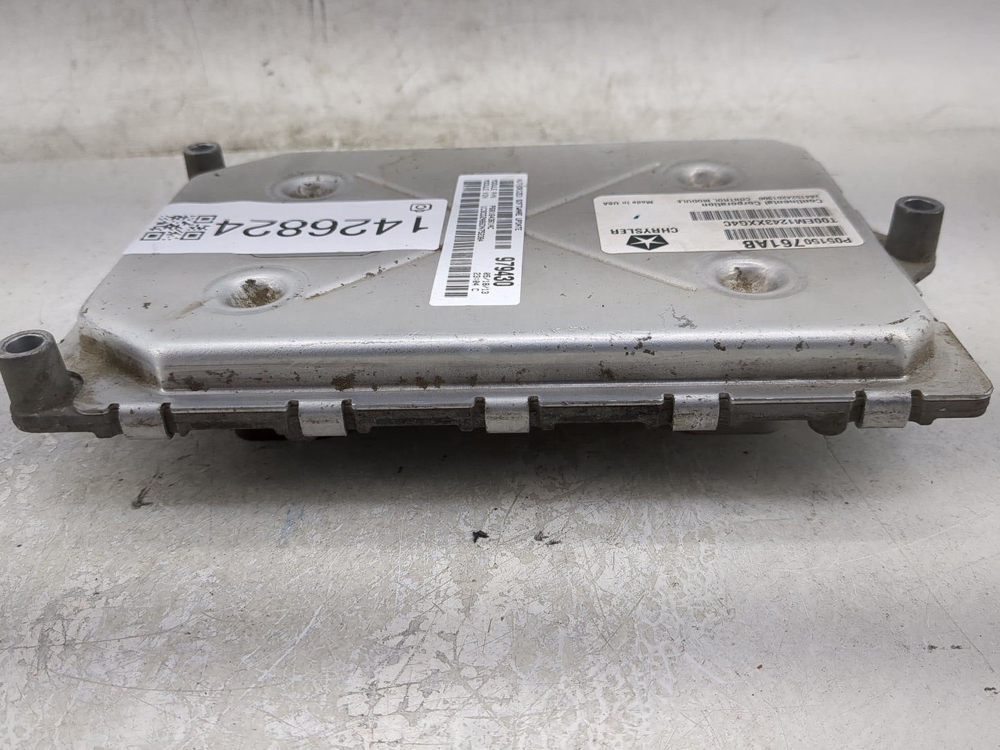 2013 Dodge Avenger PCM Engine Control Computer ECU ECM PCU OEM P/N:P05150761AB T00EM1243XXG4C, 28415242201300 Fits OEM Used