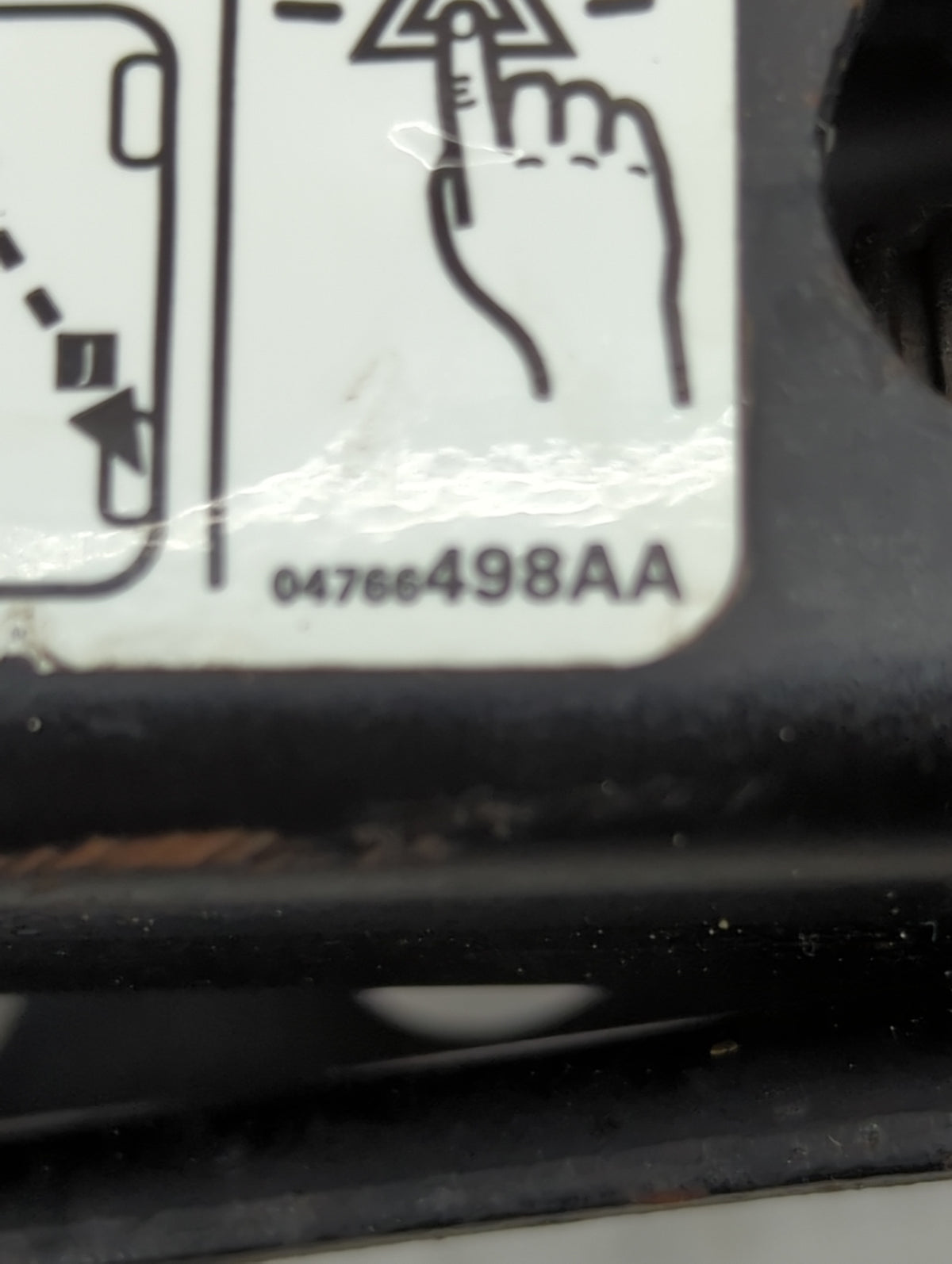 2013 Dodge Avenger Spare Scissor Car Jack 1431840 - Oemusedautoparts1.com