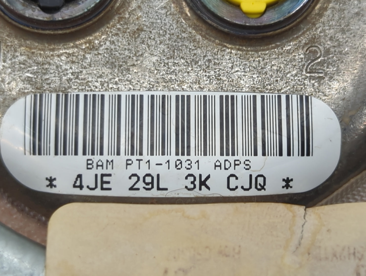 2013 Dodge Avenger Air Bag Driver Left Steering Wheel Mounted P/N:PT1-1031 4JE29L3KCJQ Fits OEM Used Auto Parts - Oemusedaut