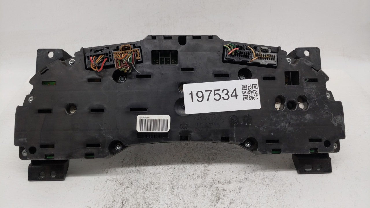 2011-2014 Dodge Avenger Instrument Cluster Speedometer Gauges P/N:P56046511AH P56046511AF Fits Fits 2011 2012 2013 2014 OEM