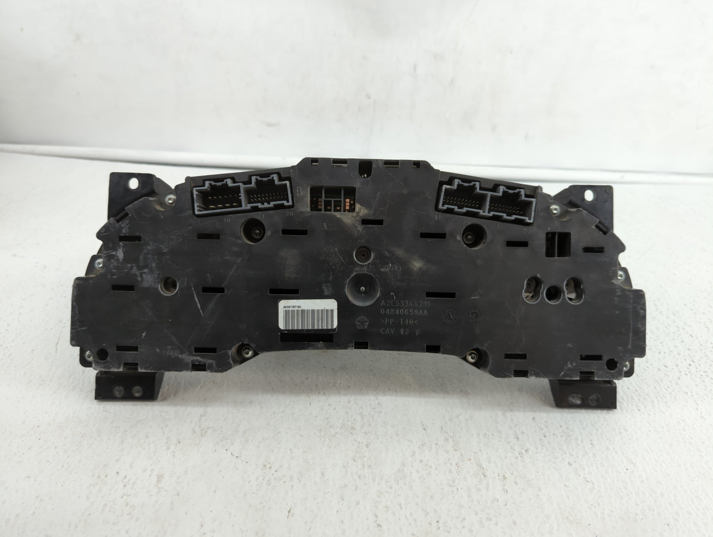 2011-2014 Dodge Avenger Instrument Cluster Speedometer Gauges P/N:P56046511AE P56046511AH Fits Fits 2011 2012 2013 2014 OEM