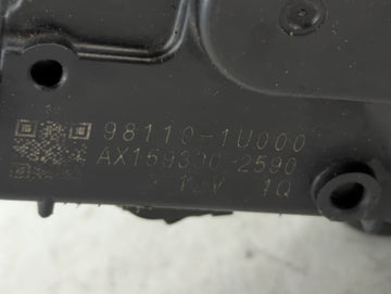 2009-2014 Dodge Avenger Front Windshield Wiper Motor P/N:AX159300-2590 98110-1U000 Fits Fits 2009 2010 2011 2012 2013 2014 OEM Used Auto Parts