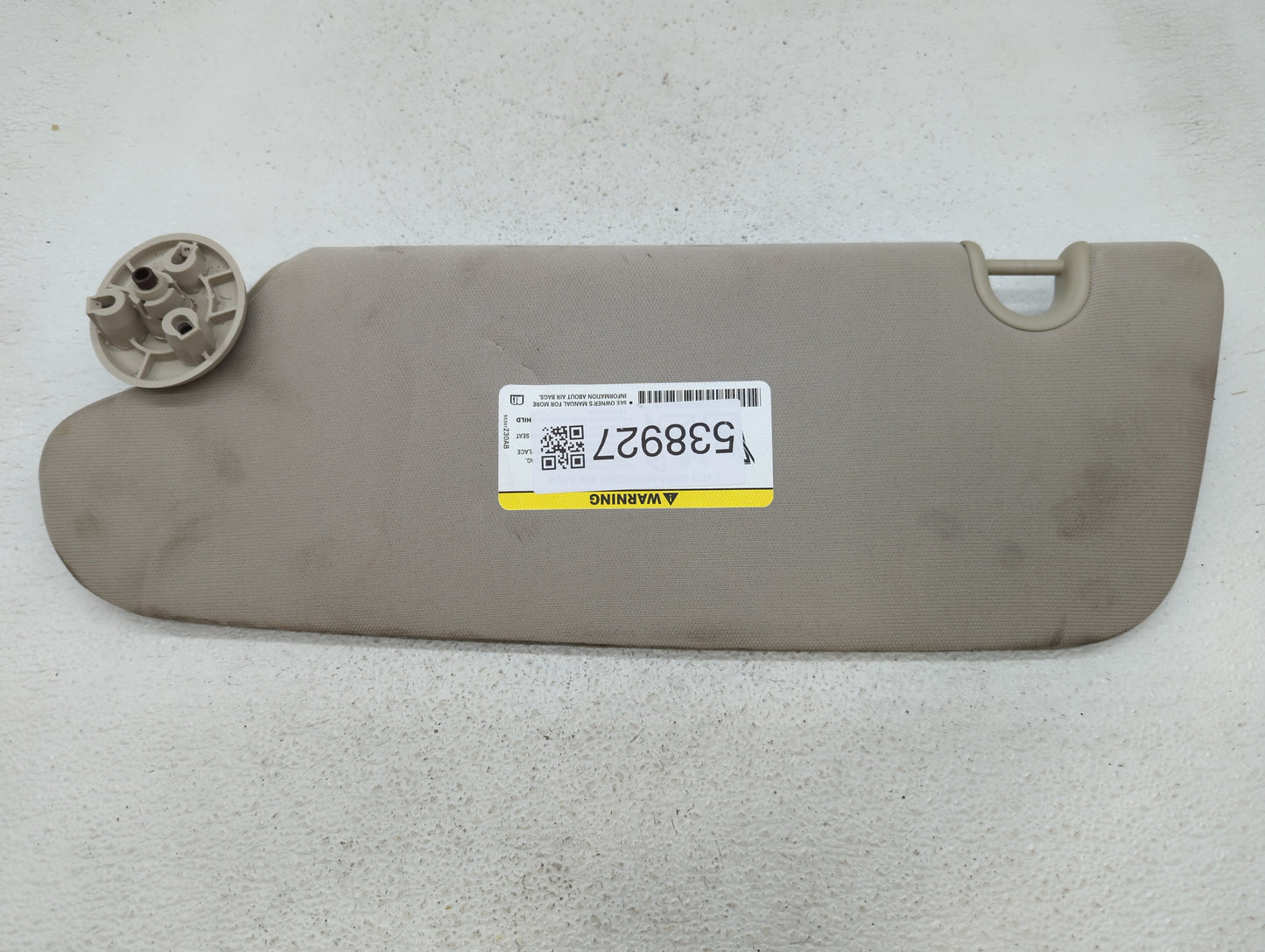 2011-2014 Dodge Avenger Sun Visor Shade Replacement Passenger Right Mirror Fits Fits 2011 2012 2013 2014 OEM Used Auto Parts