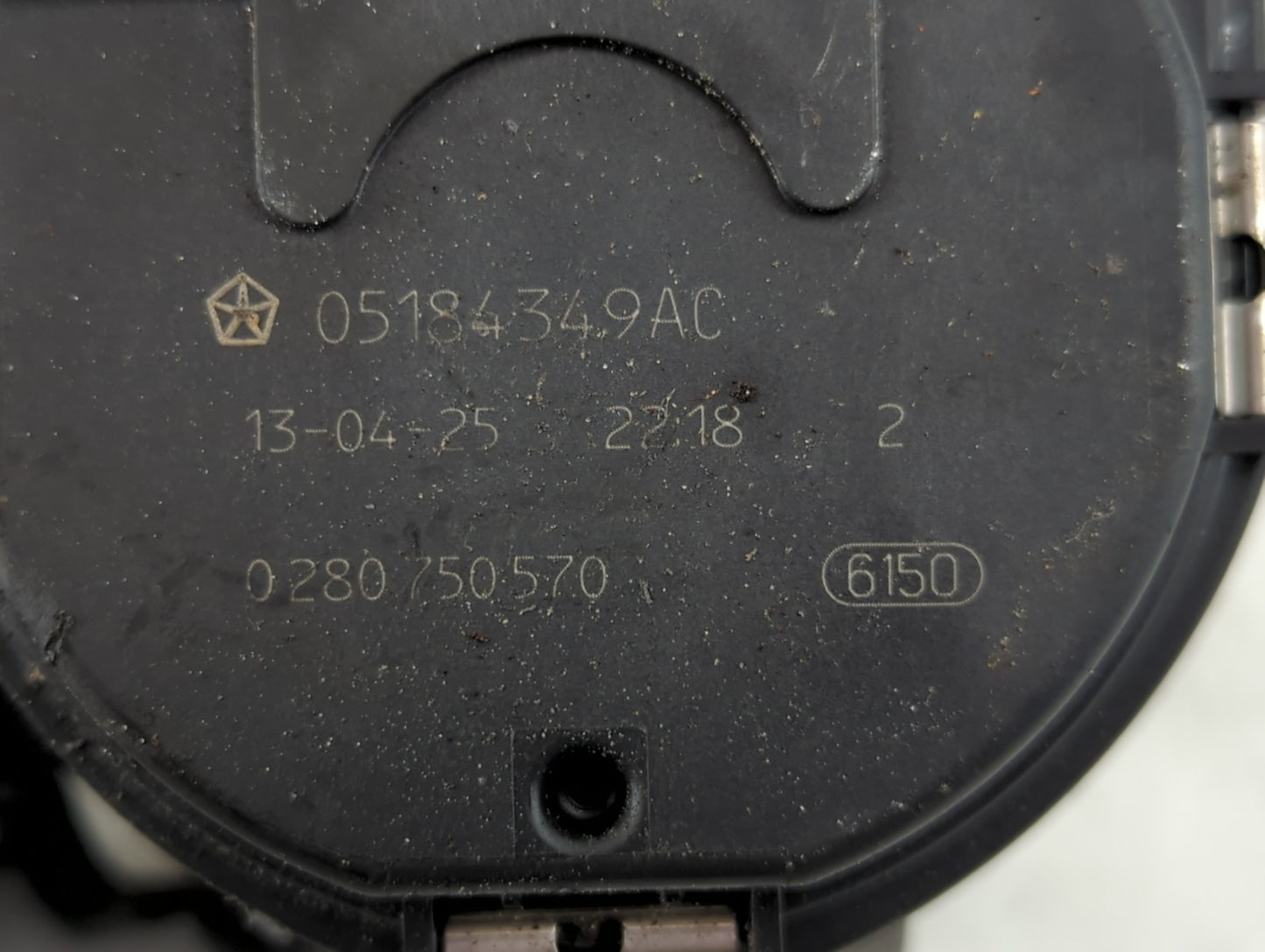 2011-2014 Dodge Avenger Throttle Body P/N:05184349AC Fits Fits 2011 2012 2013 2014 2015 2016 2017 2018 2019 2020 2021 2022 O