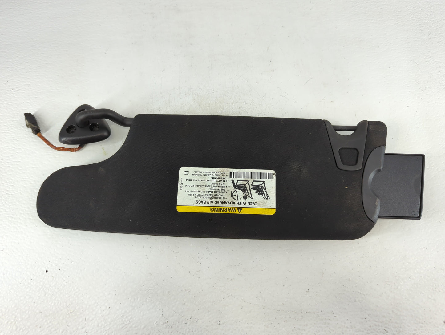 2011-2014 Dodge Avenger Sun Visor Shade Replacement Passenger Right Mirror Fits Fits 2011 2012 2013 2014 OEM Used Auto Parts
