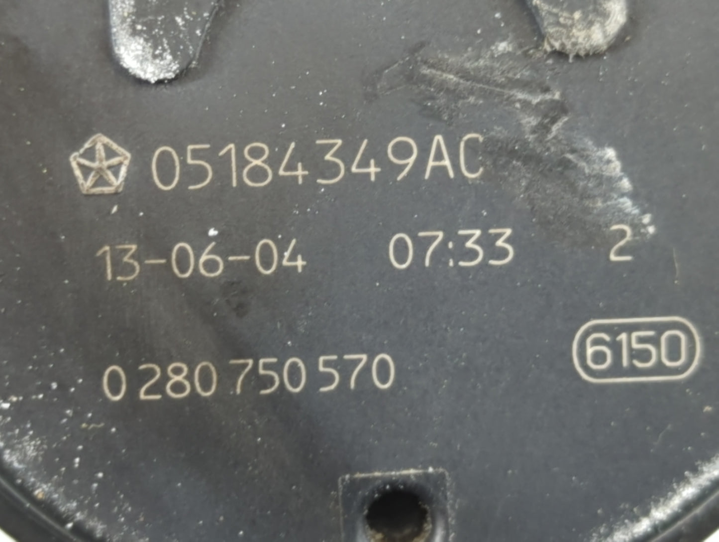 2011-2014 Dodge Avenger Throttle Body P/N:0 280 750 570 05184349AC Fits OEM Used Auto Parts - Oemusedautoparts1.com