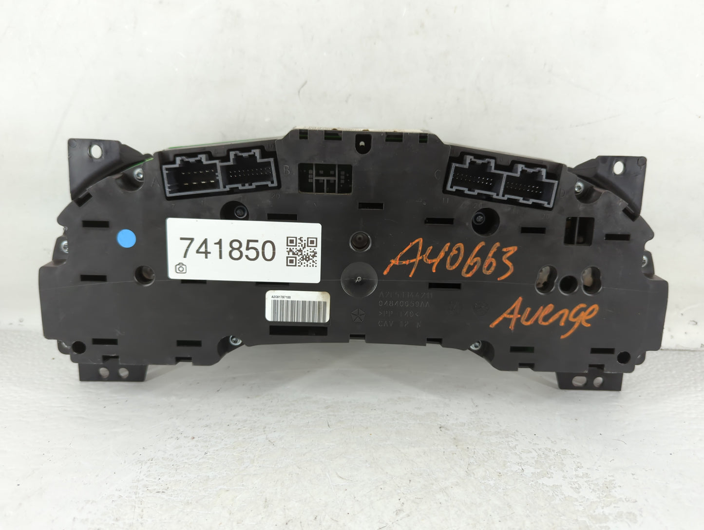 2011-2014 Dodge Avenger Instrument Cluster Speedometer Gauges P/N:P56046511AH Fits Fits 2011 2012 2013 2014 OEM Used Auto Pa